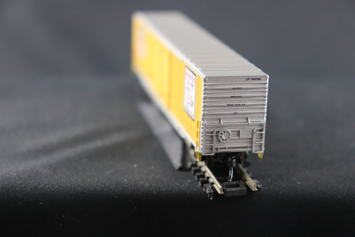 N Scale Atlas N ACF 60' Single Door Auto Parts Box Car UP Automated Railway #960565