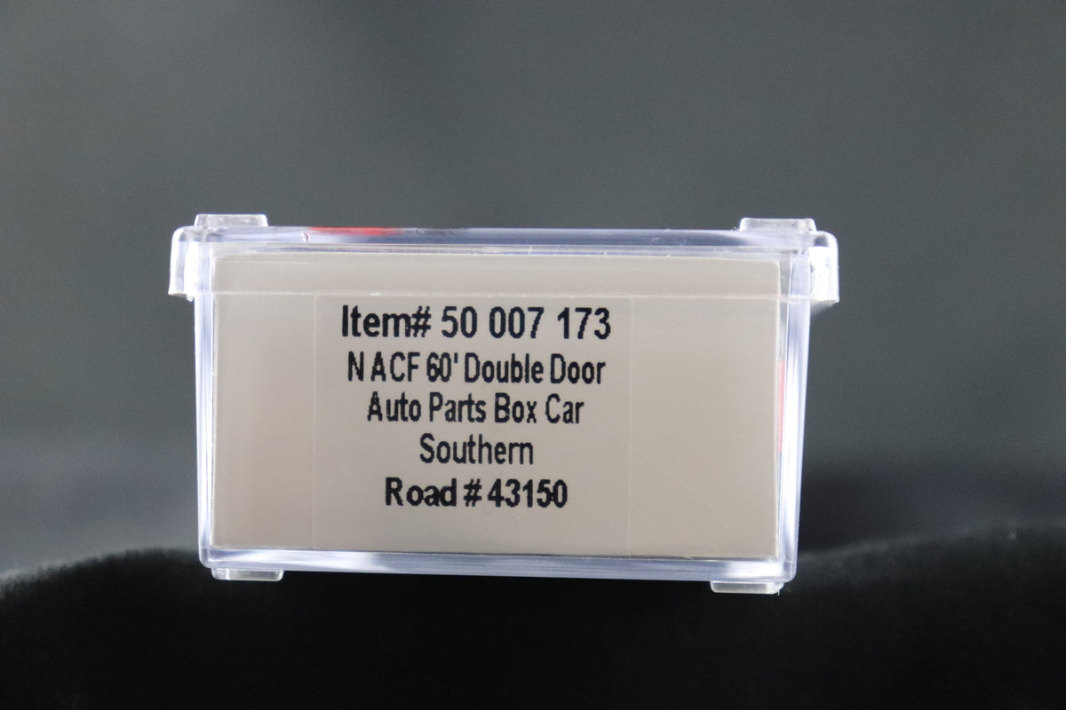 N Scale Atlas N ACF 60' Single Door Auto Parts Box Car Southern #43150