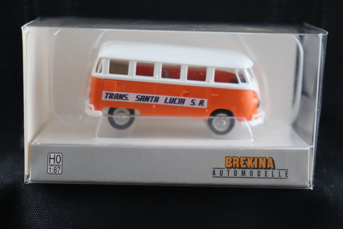 HO Scale Brekina VW T1b Mindersamba "Trans Santa Lucia" #31855