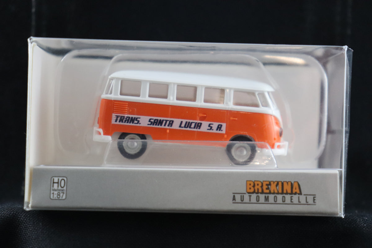 HO Scale Brekina VW T1b Mindersamba "Trans Santa Lucia" #31855