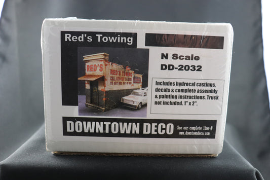 N Scale Downtown Deco Red's Towing Kit #DD-2032