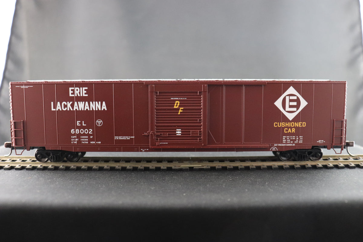 HO Scale Atlas 60' ACF Auto Parts Boxcar Erie Lackawana #68002