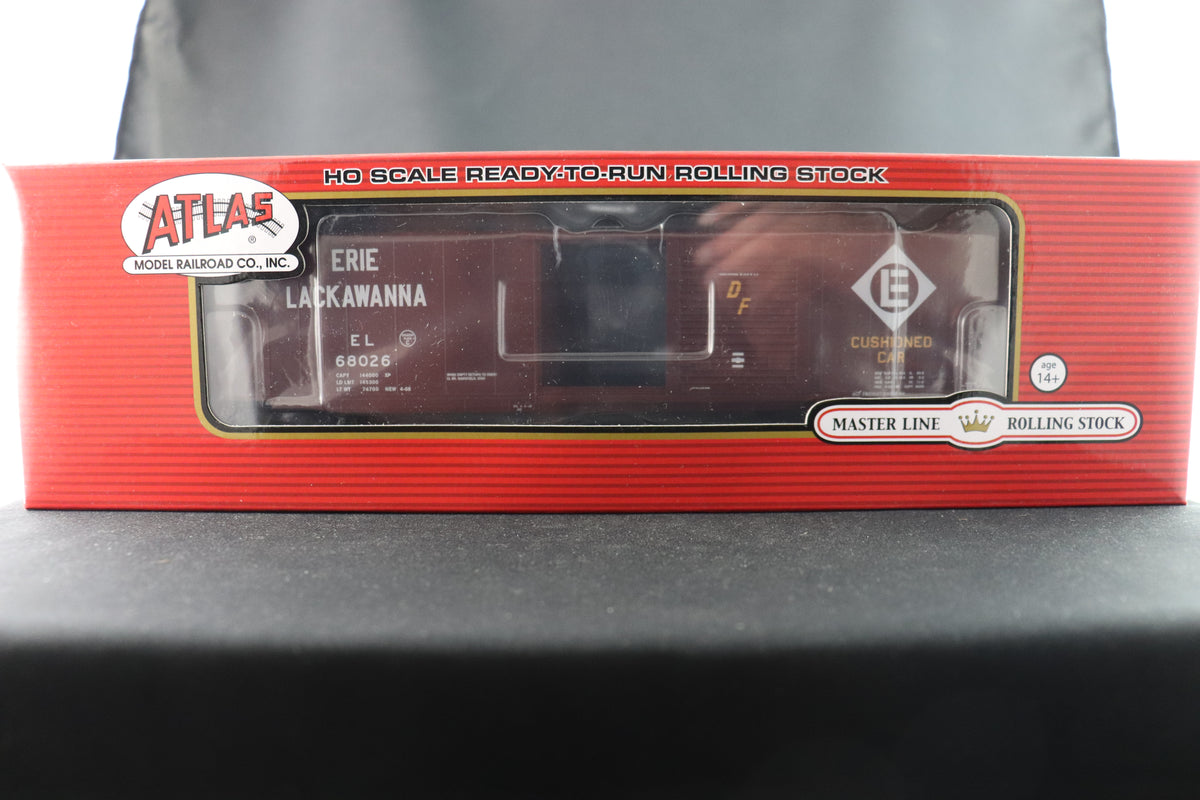 HO Scale Atlas 60' ACF Auto Parts Boxcar Erie Lackawana #68026