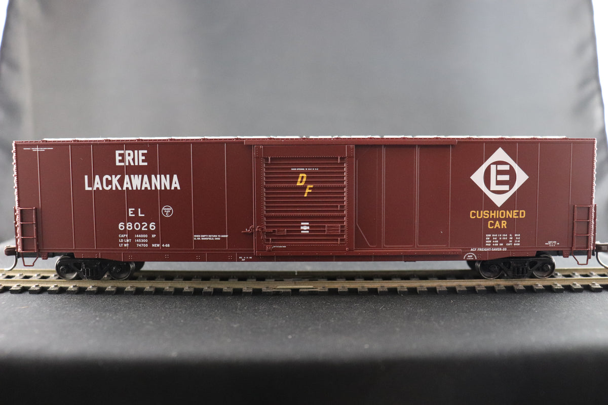 HO Scale Atlas 60' ACF Auto Parts Boxcar Erie Lackawana #68026