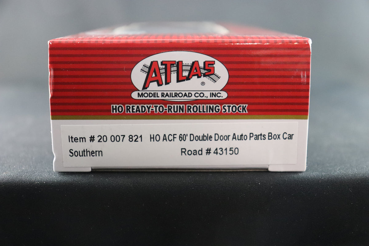 HO Scale Atlas 60' ACF Auto Parts Boxcar Southern #43150