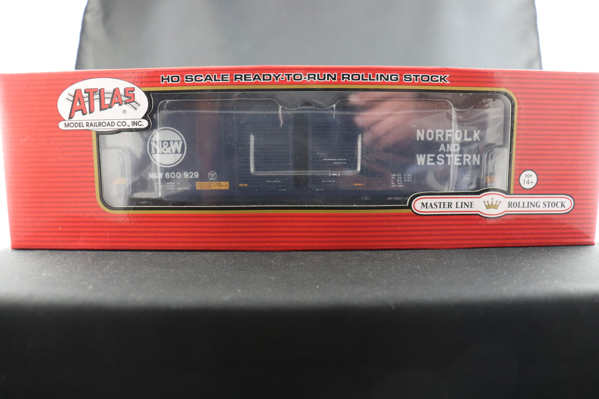 HO Scale Atlas 60' ACF Auto Parts Boxcar Norfolk & Western #600929
