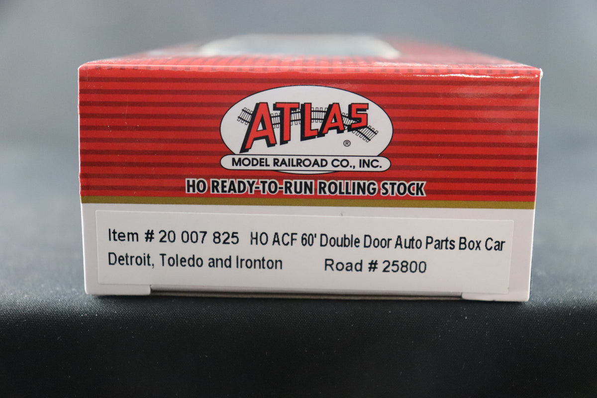HO Scale Atlas 60' ACF Auto Parts Boxcar Detroit Toledo & Ironton #25800