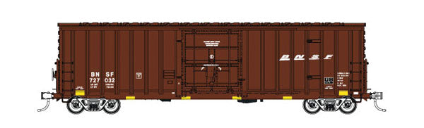 HO Scale Fox Valley Models Soo Line-Built 7-Post Plug-Door Boxcar w/Diagonal-Panel Roof - Ready to Run