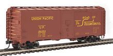 Load image into Gallery viewer, HO Scale WalthersMainline 40&#39; Association of American Railroads 1944 Boxcar - Ready to Run UP# 196352
