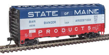 Load image into Gallery viewer, HO Scale WalthersMainline 40&#39; Association of American Railroads 1948 Boxcar - Ready to Run BAR# 4035
