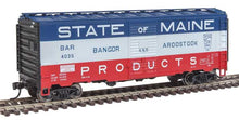 Load image into Gallery viewer, HO Scale WalthersMainline 40&#39; Association of American Railroads 1948 Boxcar - Ready to Run BAR# 4035
