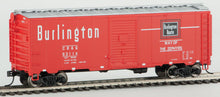 Load image into Gallery viewer, HO Scale WalthersMainline 40&#39; Association of American Railroads 1948 Boxcar - Ready to Run CB&amp;Q #63114
