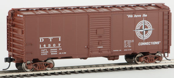 HO Scale WalthersMainline 40' Association of American Railroads 1948 Boxcar - Ready to Run DT&I # 14307