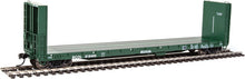 Load image into Gallery viewer, HO Scale WalthersProto 50&#39; CC&amp;F Bulkhead Flatcar - Ready to Run BCOL #818466
