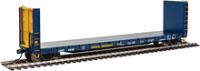 Load image into Gallery viewer, HO Scale WalthersProto 50&#39; CC&amp;F Bulkhead Flatcar - Ready to Run ONT #4546
