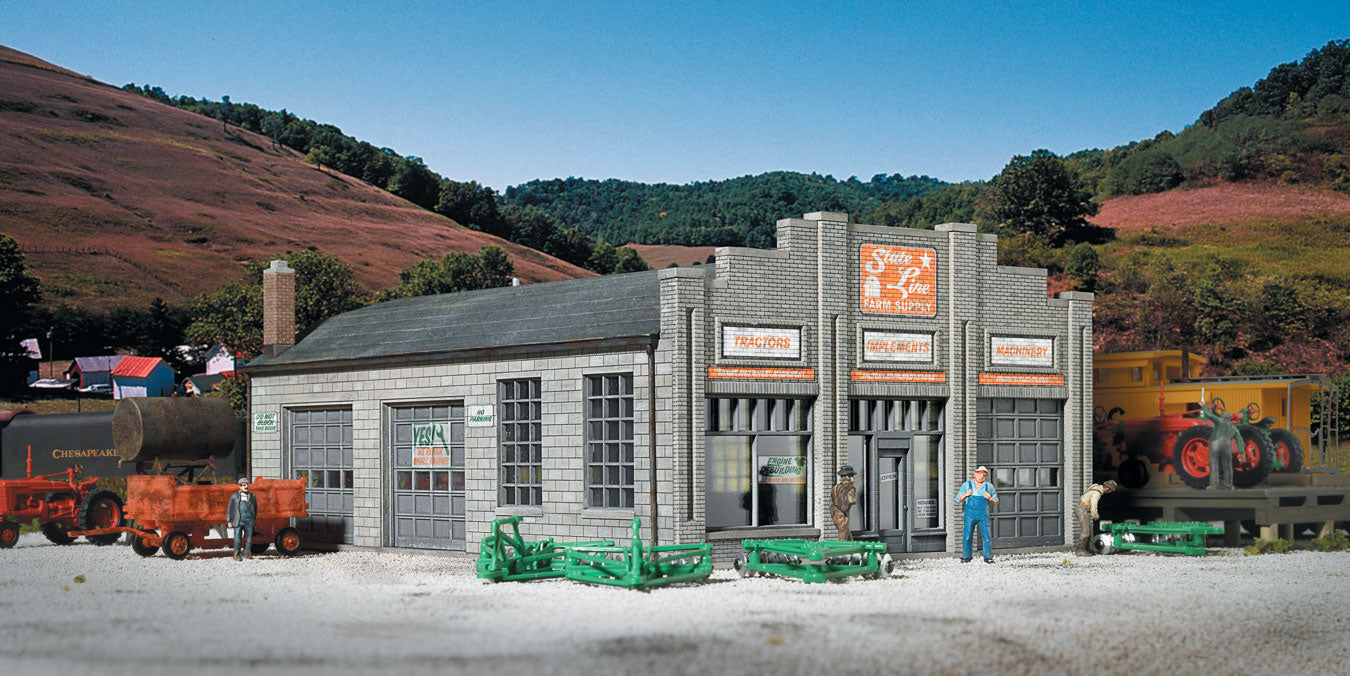 HO Scale Walthers Cornerstone State Line Farm Supply