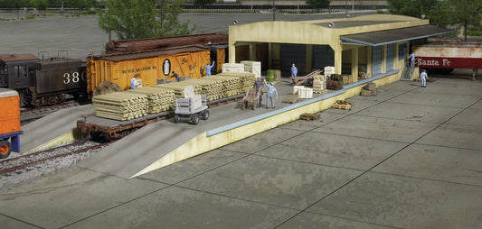 HO Scale Walthers Cornerstone Open Air Transload Building