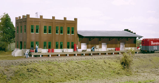HO Scale Walthers Cornerstone Water Street Freight Terminal #3009