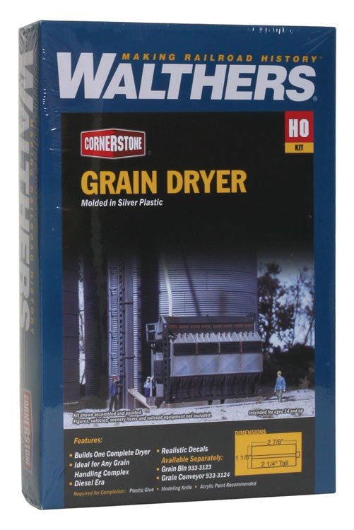 HO Scale Walthers Cornerstone Grain Drying Kit