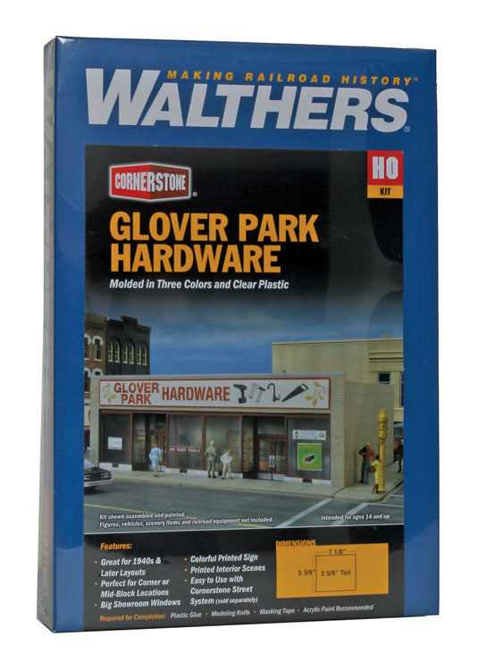 HO Scale Walthers Cornerstone Glover Park Hardware