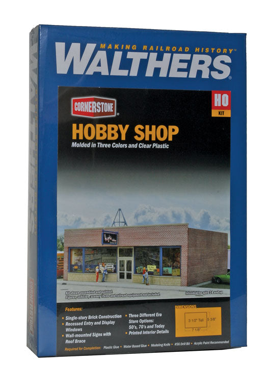 HO Scale Walthers Cornerstone Hobby Store