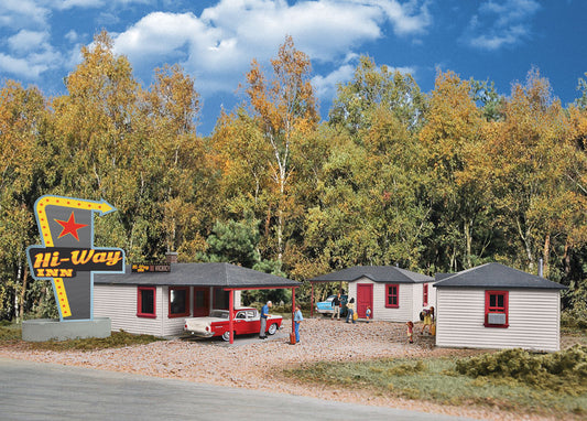 HO Scale Walthers Cornerstone Hi-Way Inn