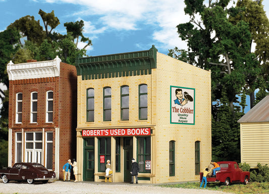 HO Scale Walthers Cornerstone Robert's Used Books