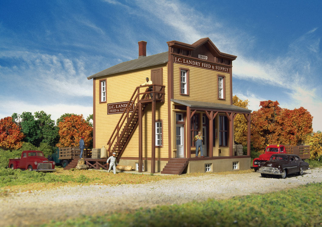 HO Scale Walthers Cornerstone JC Landry Feed & Supply