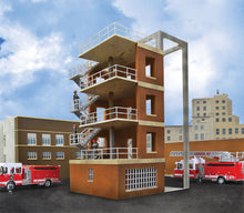 Load image into Gallery viewer, HO Scale Walthers Cornerstone Fire Department Drill Tower
