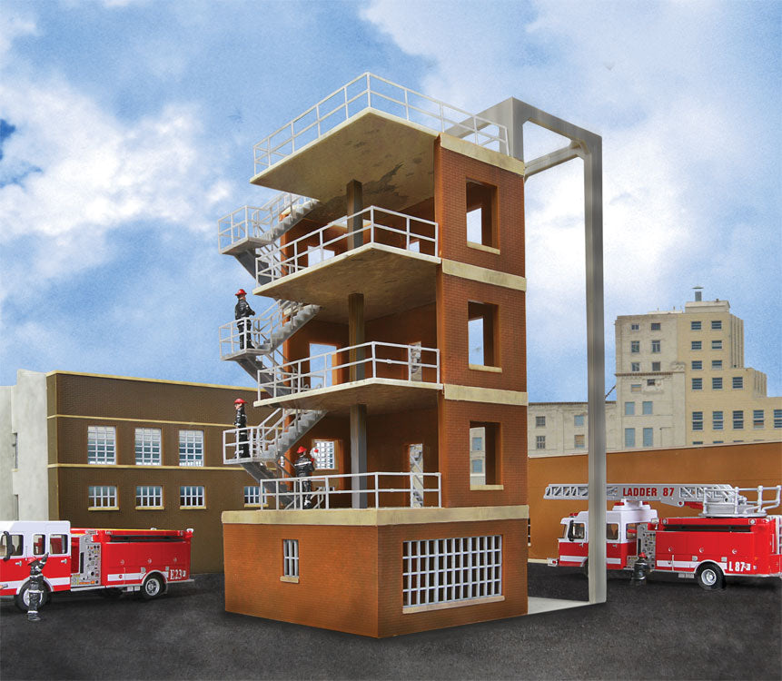 HO Scale Walthers Cornerstone Fire Department Drill Tower