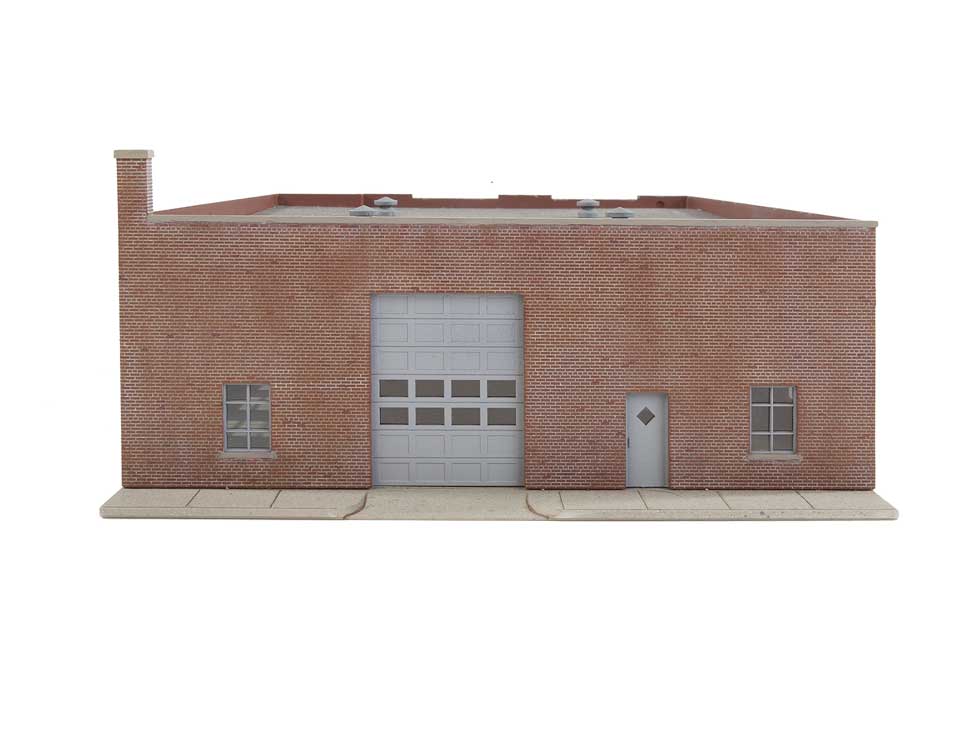 HO Scale Walthers Cornerstone Fire Department Repair Shop