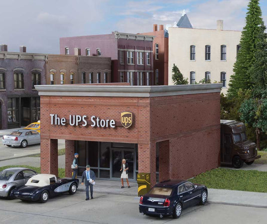 HO Scale Walthers Cornerstone UPS Store