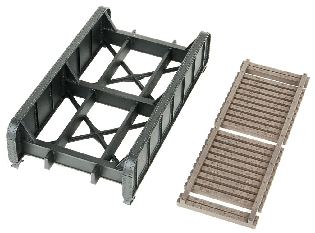 HO Scale Walthers Cornerstone 30' Single-Track Railroad Through Girder Bridge  #4500