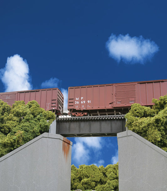 HO Scale Walthers Cornerstone 30' Single Track Railroad Deck Girder Bridge