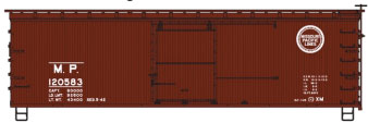 HO Scale Accurail 36' Double-Sheathed Wood Boxcar w/Steel Roof, Ends, Fishbelly Underframe