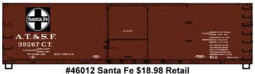 HO Scale Accurail Inc USRA 40' Double-Sheathed Wood Boxcar - Kit #46012