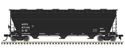 HO Scale Atlas Model Railroad Co. ACF 4650 Centerflow Covered Hopper - Ready to Run - Master(R) ACFX #47114