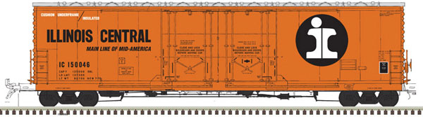 HO Scale Atlas Model Railroad Co. Evans 53' Double Plug-Door Boxcar - Master(R) IC #150045