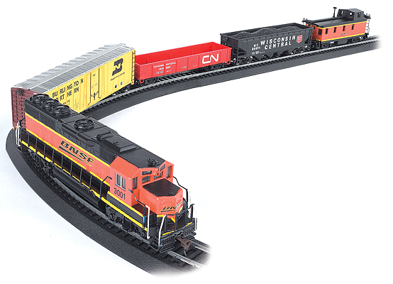 HO Scale Bachmann Industries Rail Chief Train Set