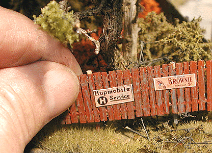 HO Scale Bar Mills Insta Fence