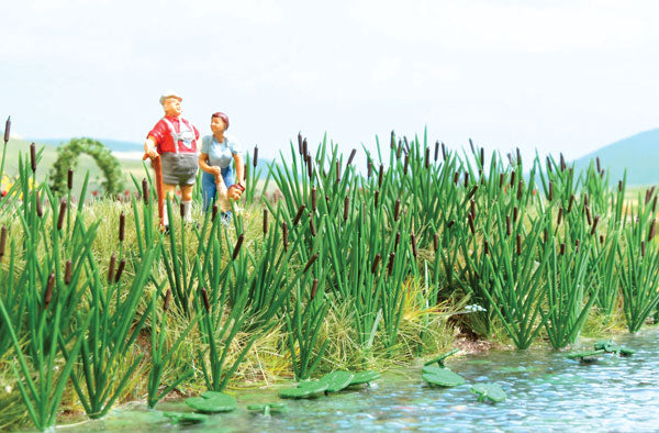 HO Scale Busch Gmbh & Co Kg Cattails/Bulrush Plants