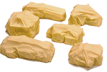 HO Scale Chooch Enterprises Machinery Flat Car Loads - Package of 6 Various Pieces