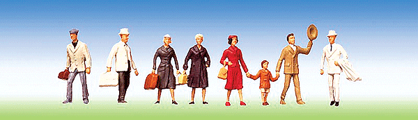HO Scale Faller Gmbh Pedestrians