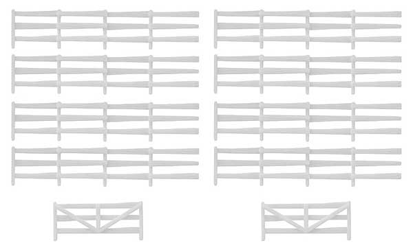 N Scale Faller Gmbh Three-Rail Fence - Kit