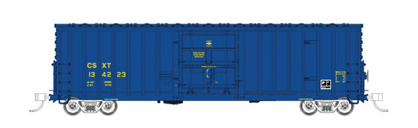 HO Scale Fox Valley Models Soo Line-Built 7-Post Plug-Door Boxcar w/X Panel Roof - Ready to Run