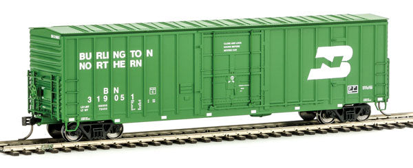 HO Scale Fox Valley Models Soo Line-Built 7-Post Plug-Door Boxcar w/Diagonal-Panel Roof - Ready to Run