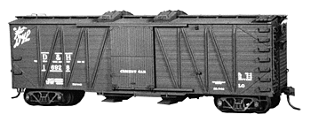 HO Scale Tichy Train Group USRA 40' Boxcar/Covered Hopper Cement Service Conversion - Kit #4030