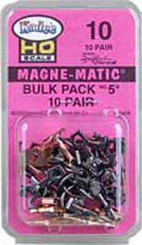 HO Scale Kadee Quality Products #10 Bulk Pack No.5(R) Knuckle Couplers