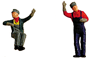 HO Scale Labelle Industries Engineer & Fireman Labelle Industries ##7002