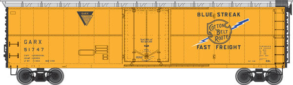 HO Scale Atlas Model Railroad Co. GARX Insulated 50' Boxcar (Reefer) - Ready to Run - Master(R) Cotton Belt #51717